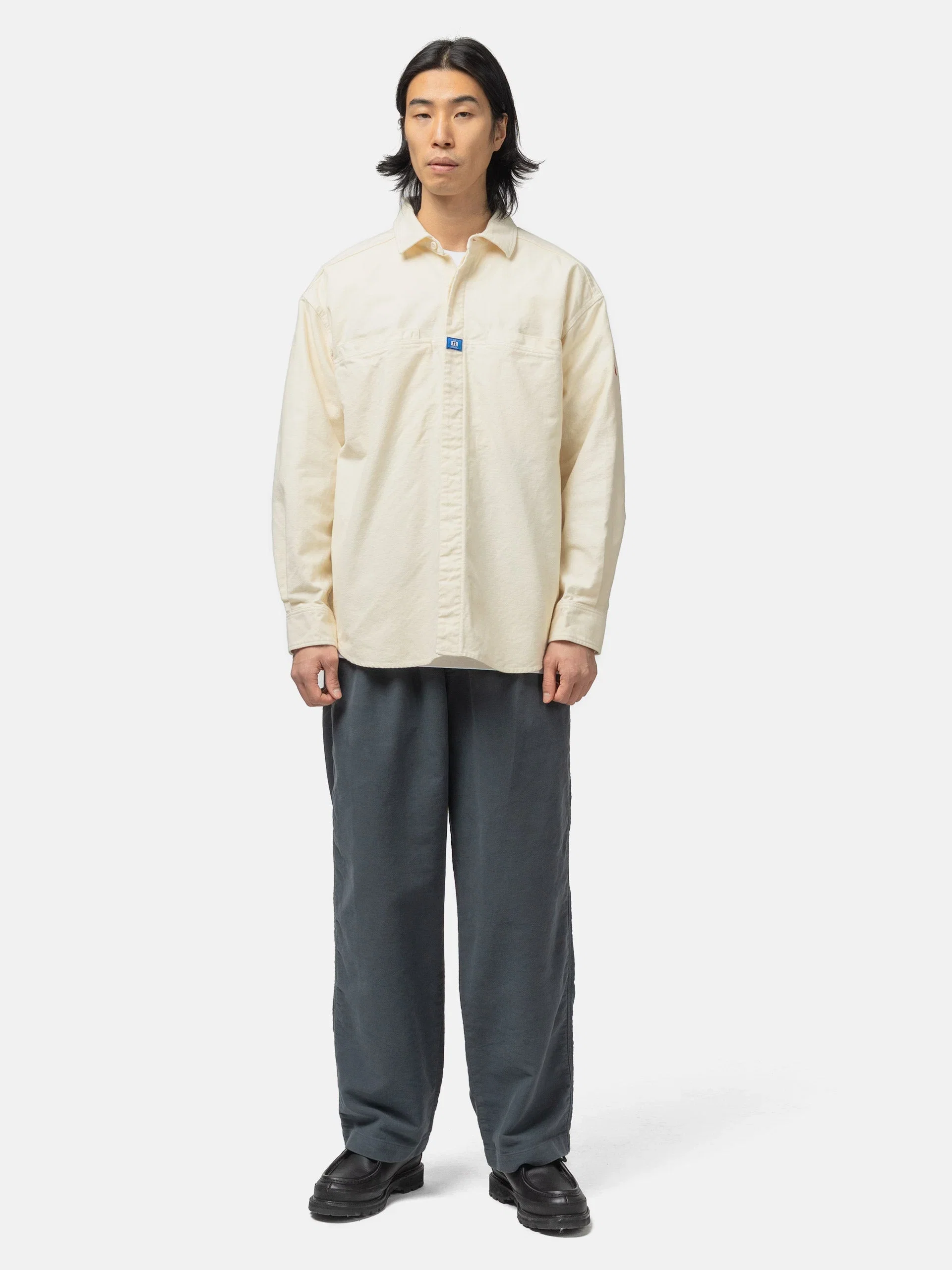 Cav Empt Cotton Design Big Shirt White