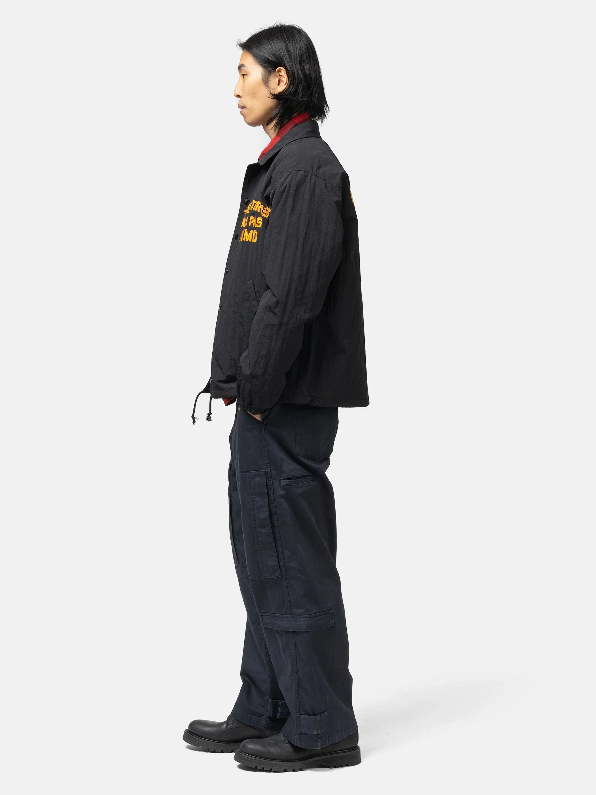 Human Made Wide Military Pants Navy