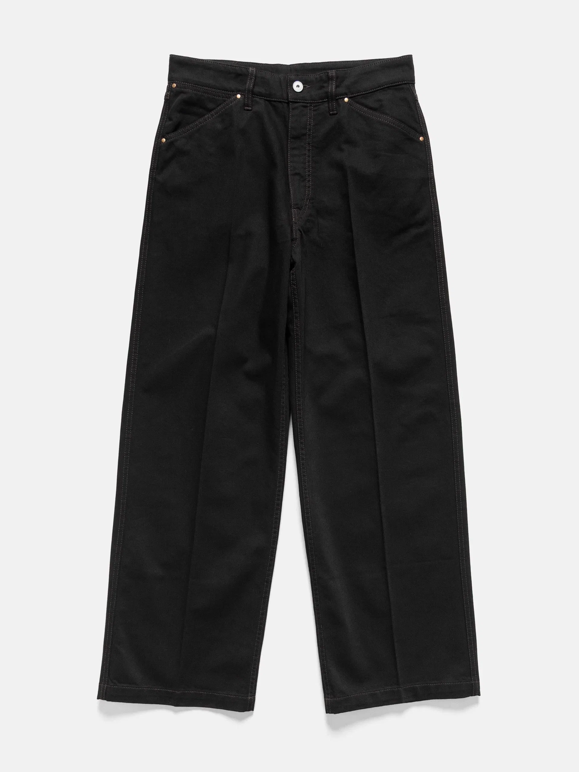 LEMAIRE Wide Pants Black
