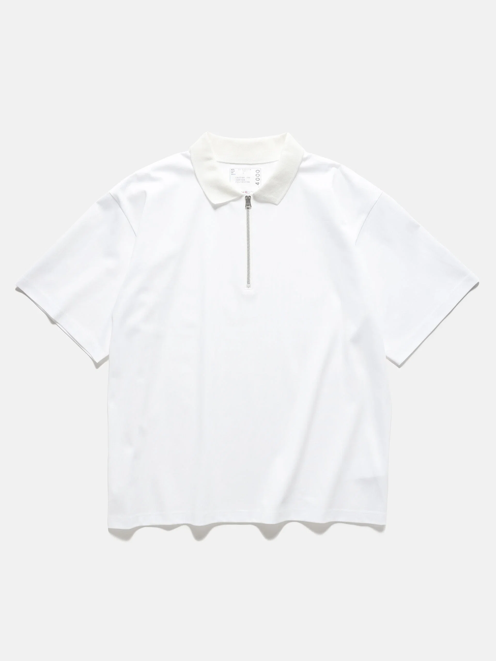 Sacai Cotton Jersey T-Shirt White