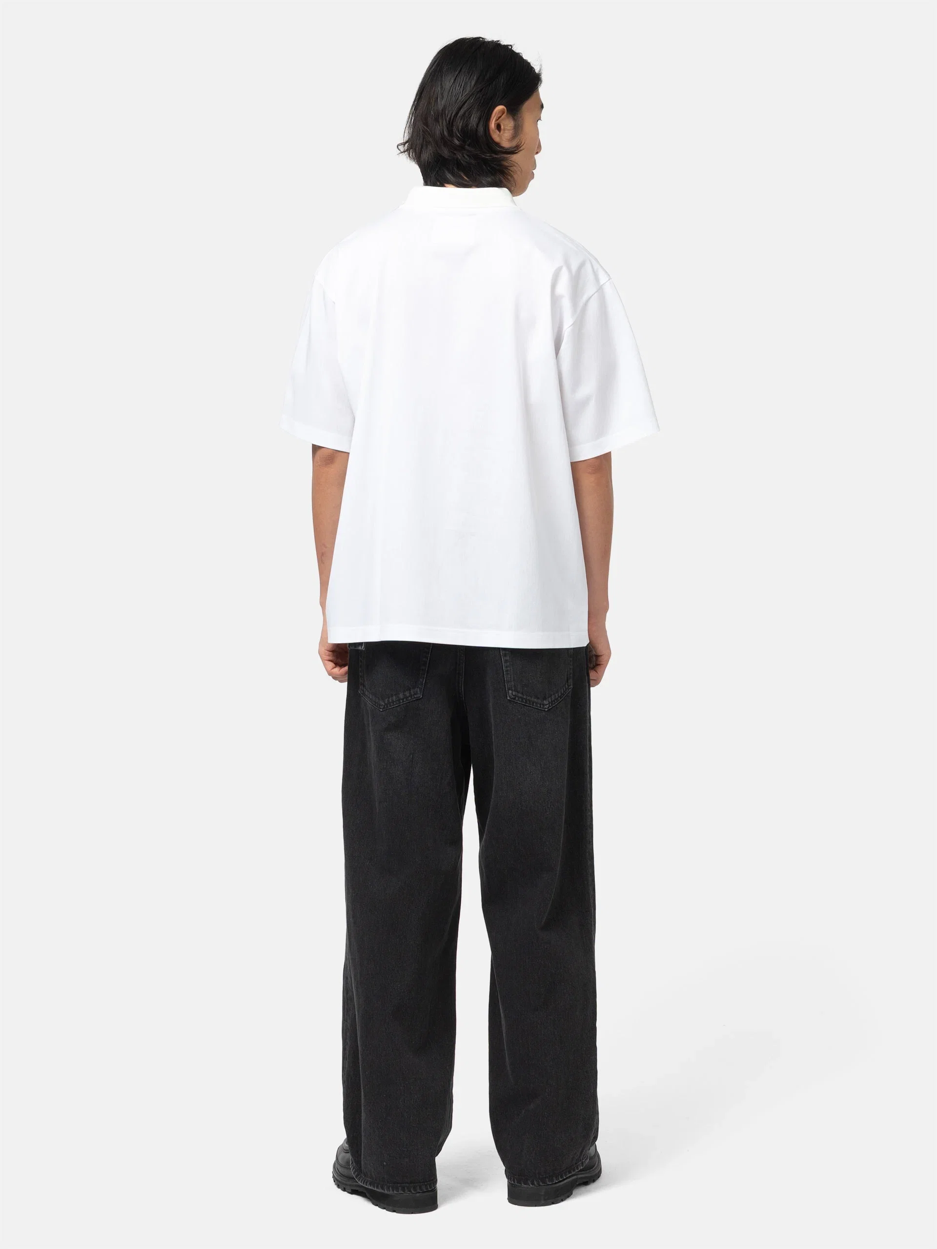 Sacai Cotton Jersey T-Shirt White