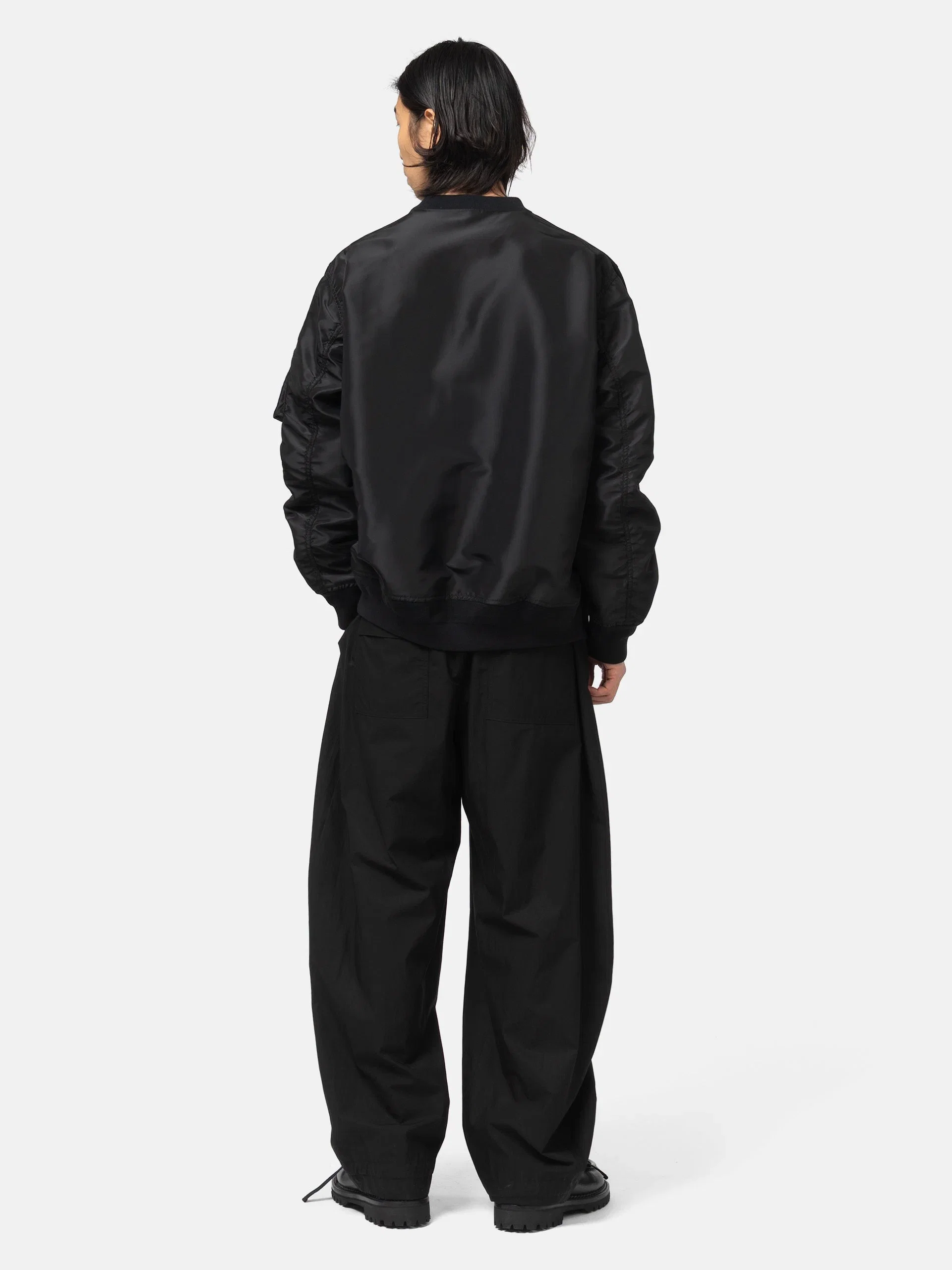 Sacai Cotton Typewriter Pants Black