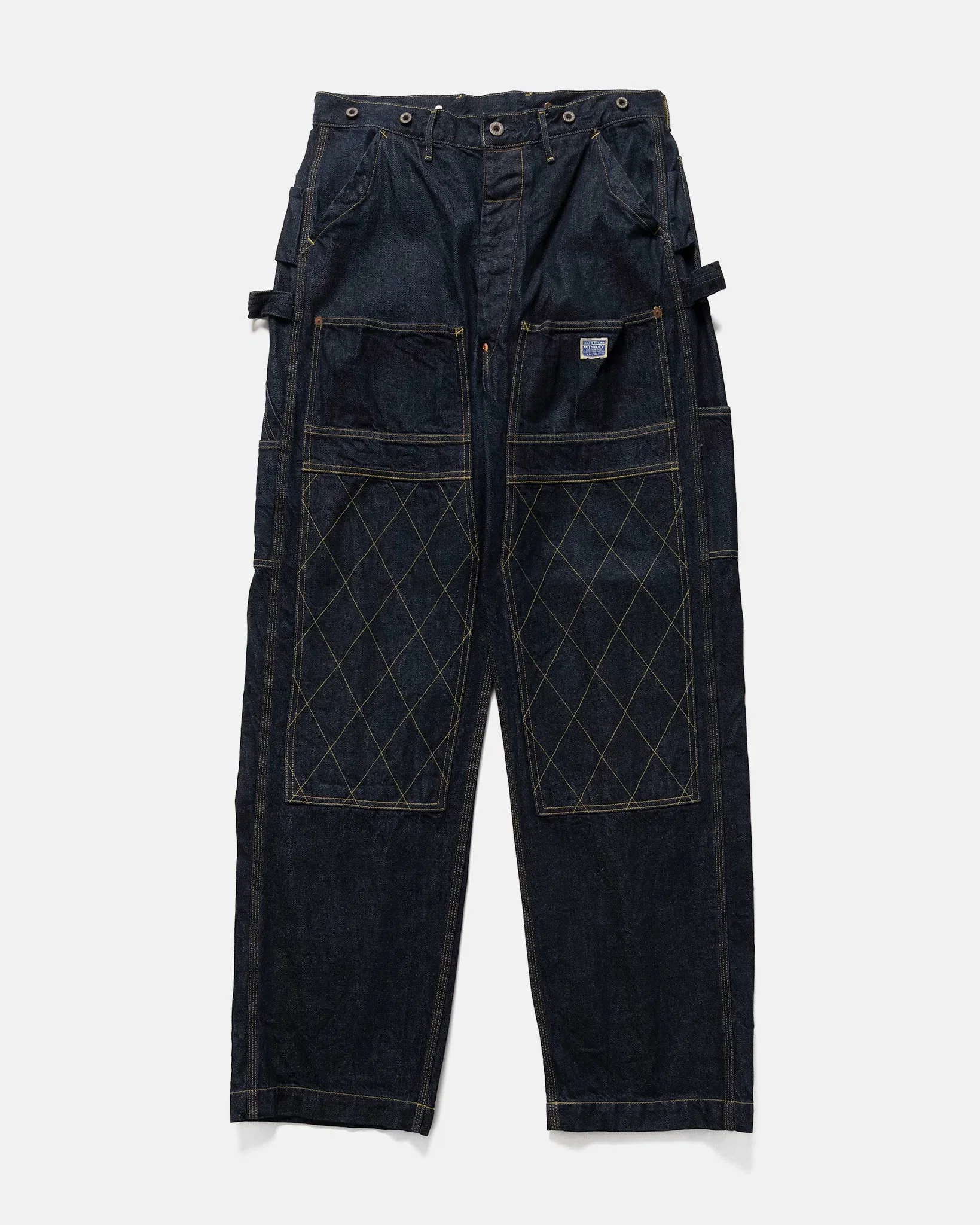 KAPITAL 11.5oz Denim LUMBER Pants Indigo