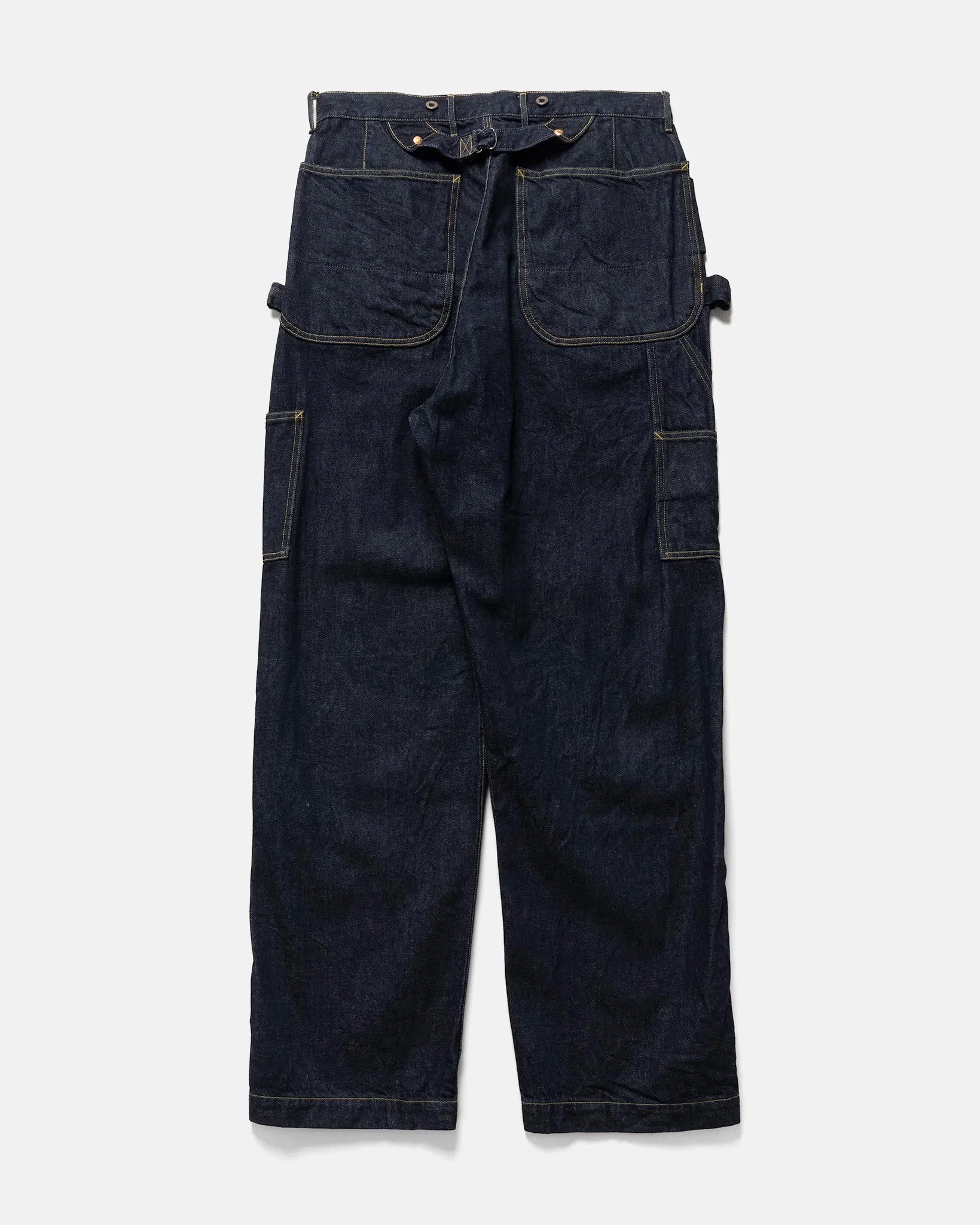 KAPITAL 11.5oz Denim LUMBER Pants Indigo