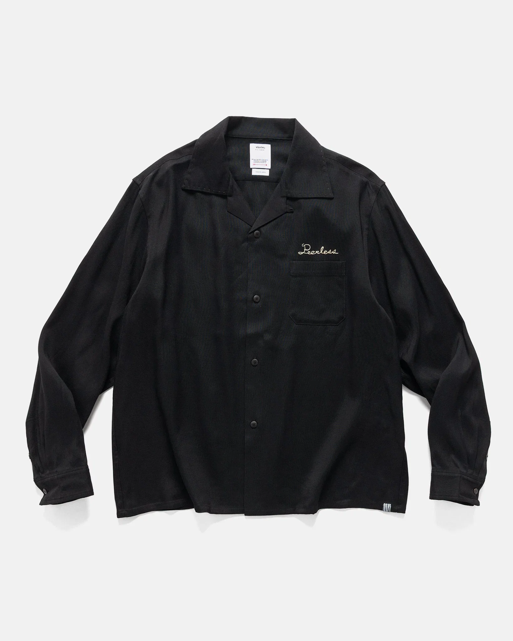 visvim Keesey SP Shirt L/S Black