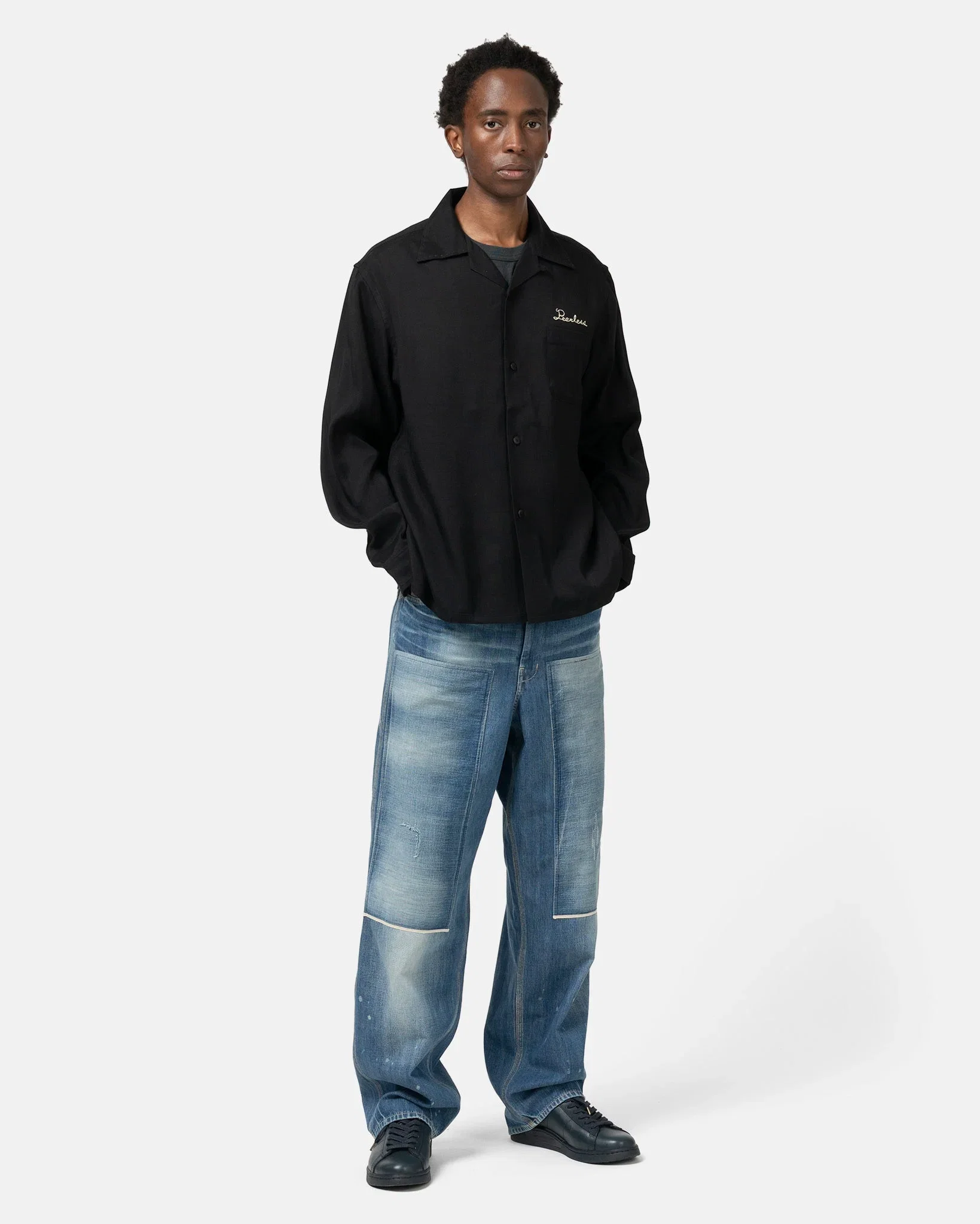 visvim Keesey SP Shirt L/S Black