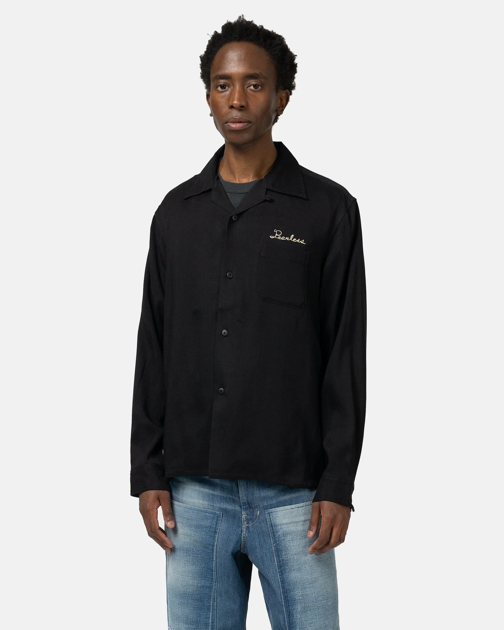 visvim Keesey SP Shirt L/S Black