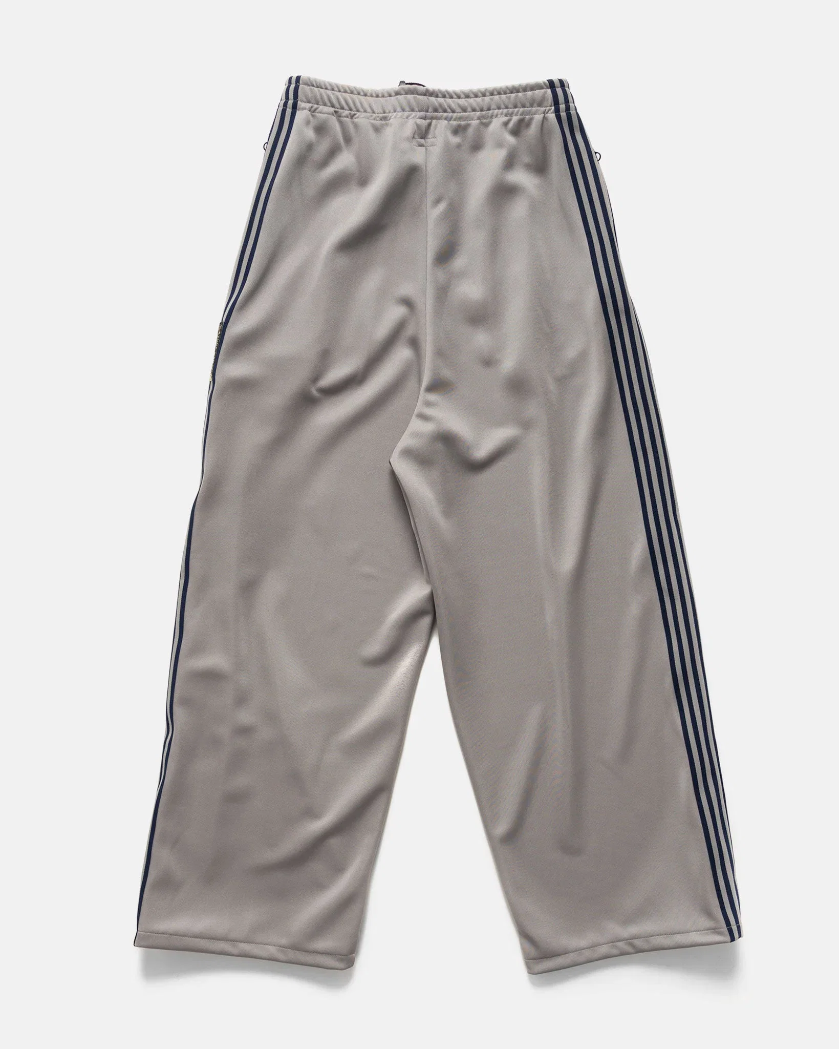 KAPITAL Smooth Jersey Stantman&woman Baggy Track Pants (Banner Stuntman) Grey
