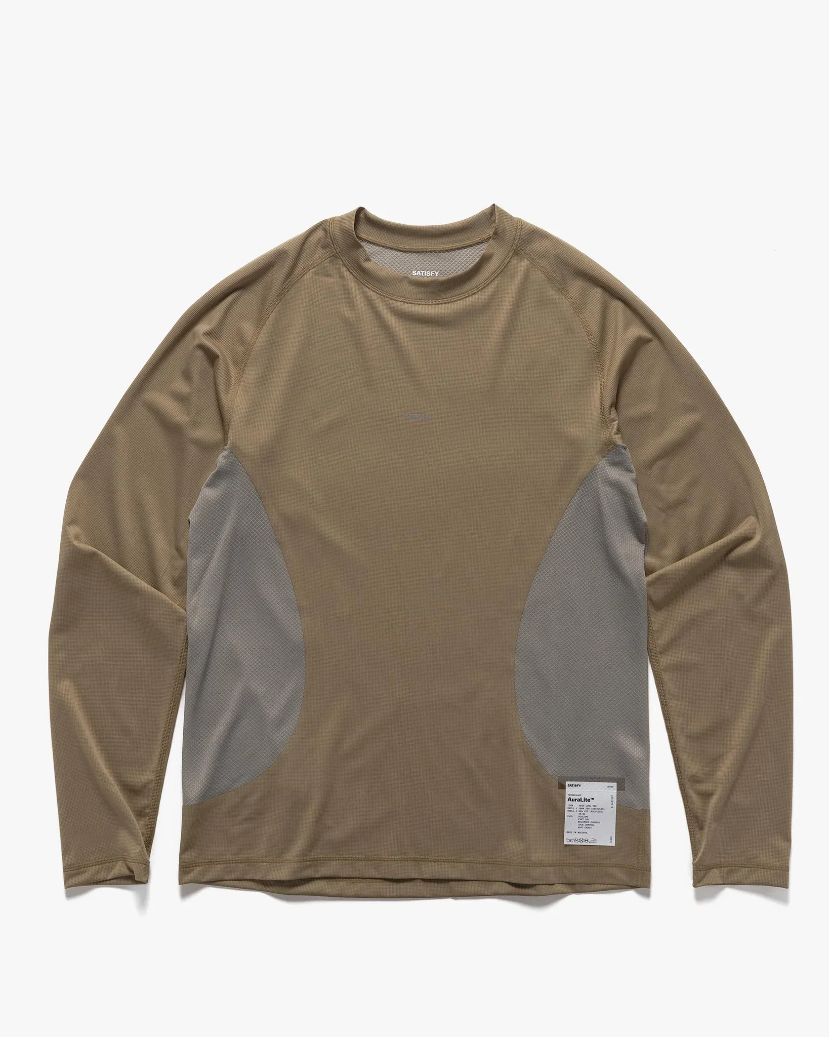 Satisfy AuraLite Tech Long Tee Army Green