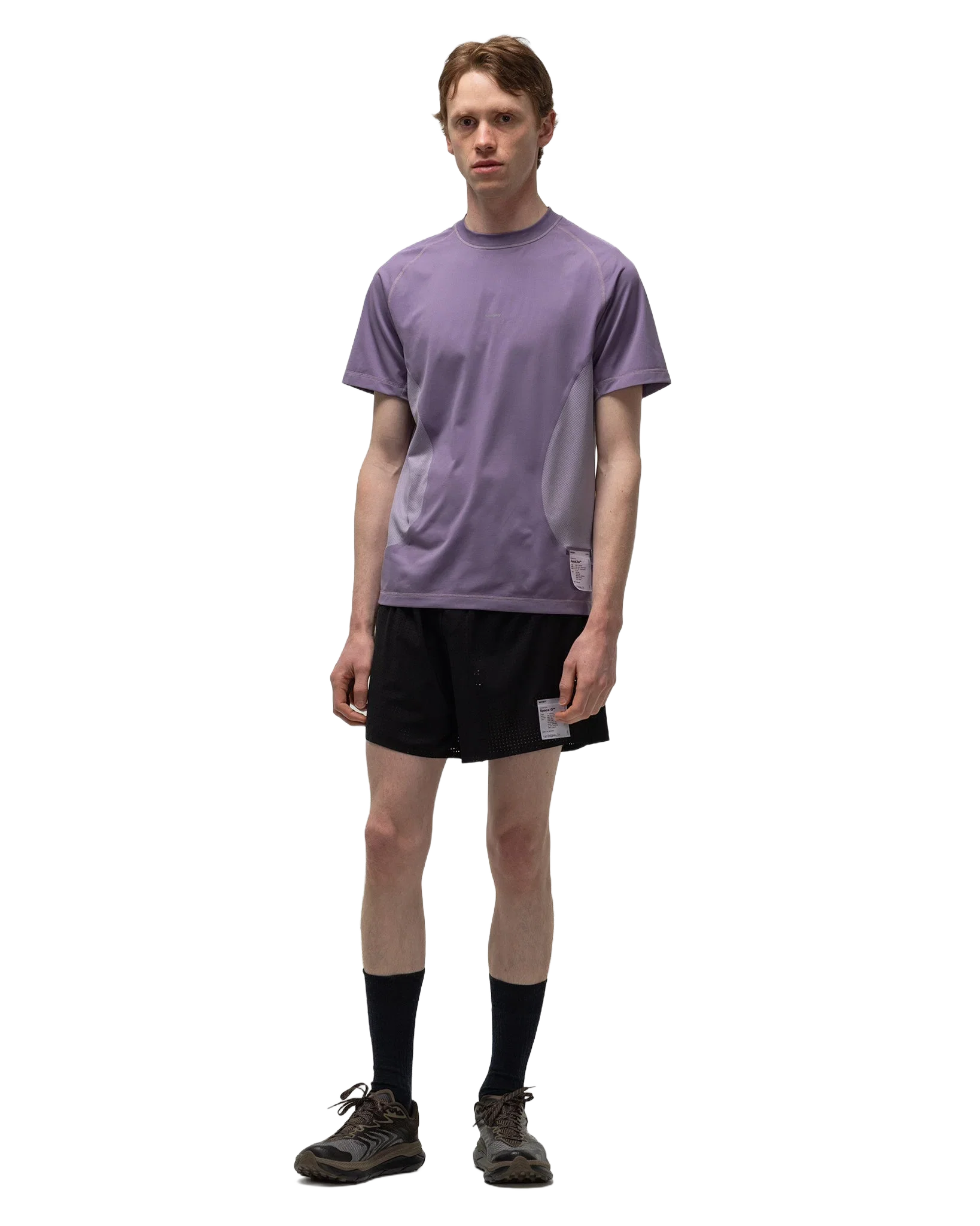 Satisfy AuraLite Tech T-Shirt Purple Sage
