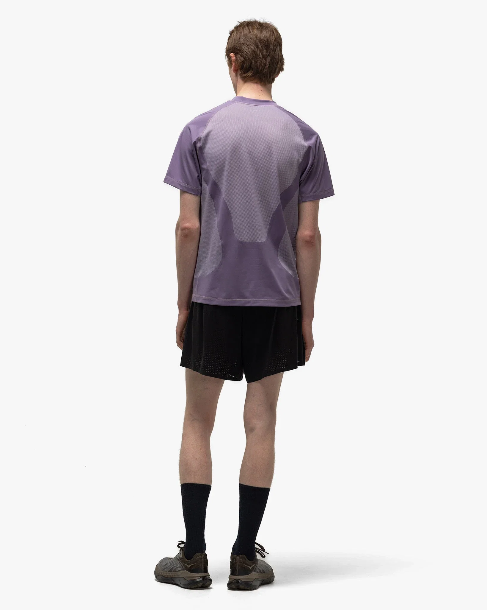 Satisfy AuraLite Tech T-Shirt Purple Sage