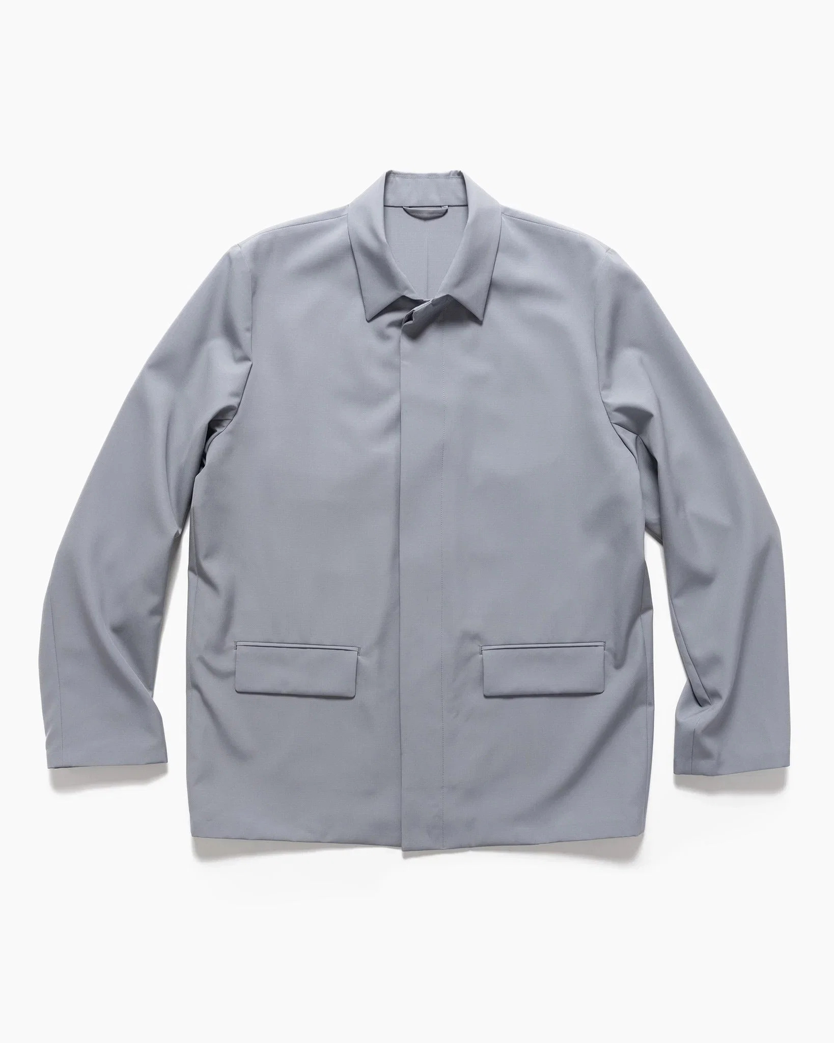 Rier Popeline Jacket Inox Wool