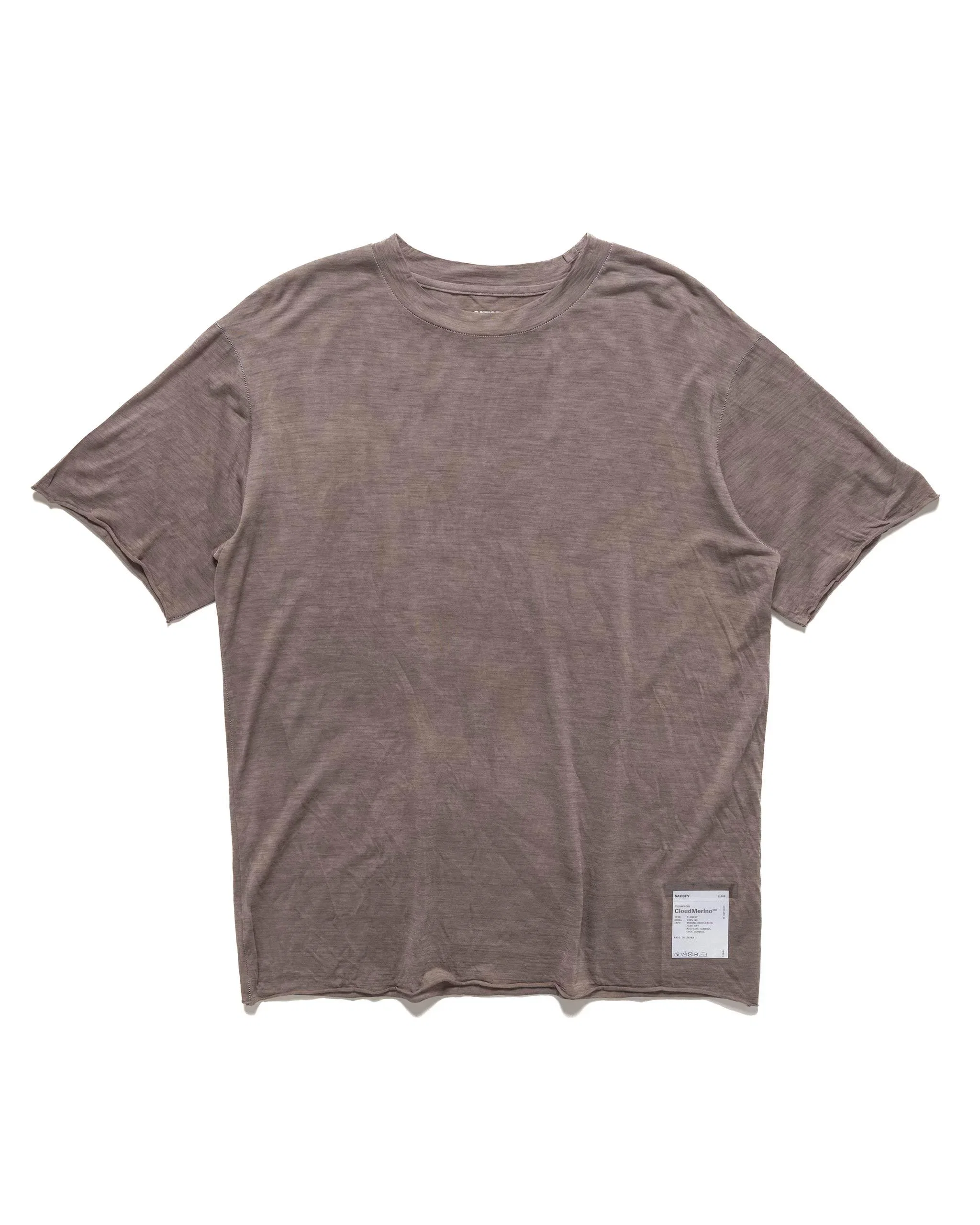 Satisfy Cloudmerino T-Shirt Sun Bleached Fallen Rock