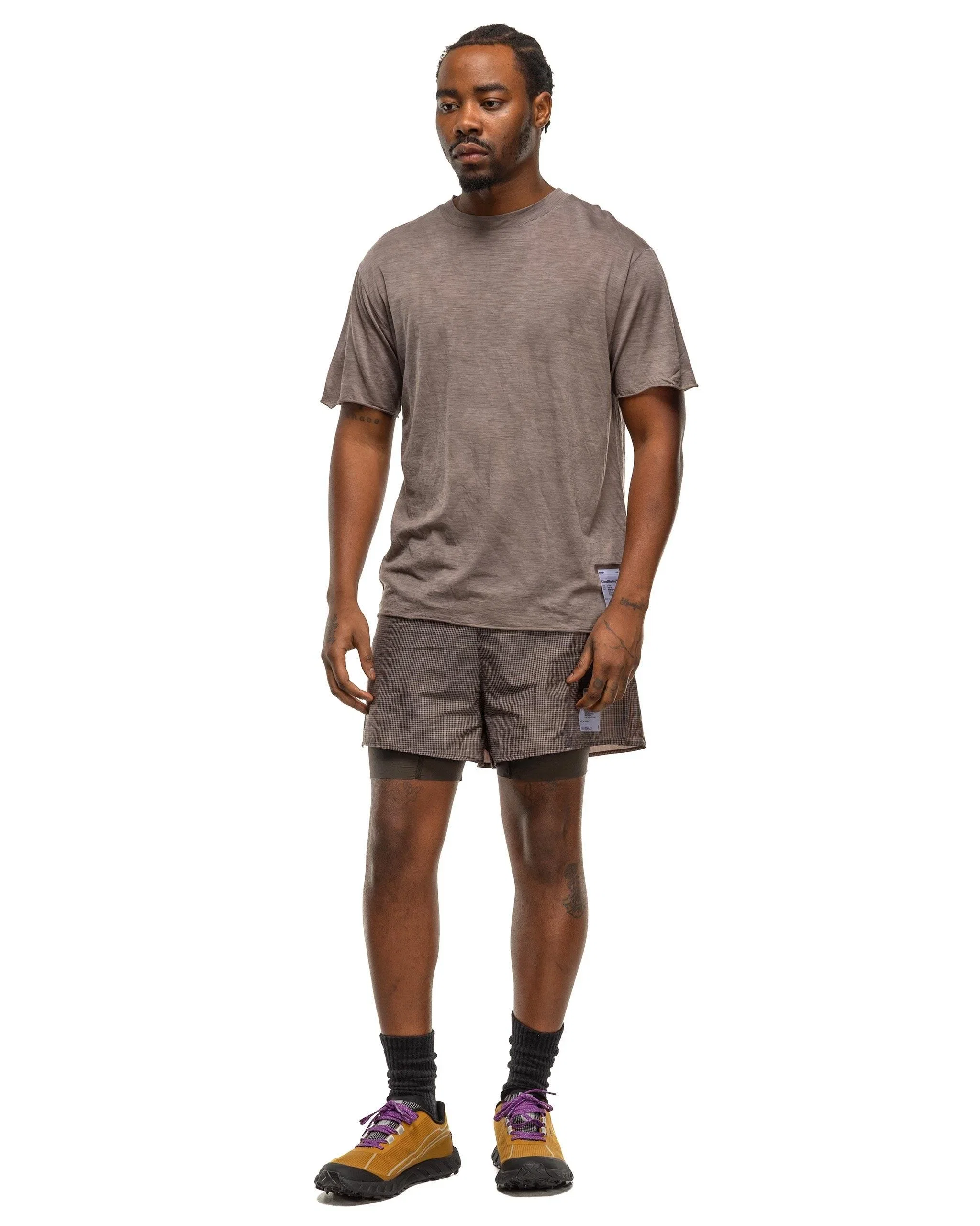 Satisfy Cloudmerino T-Shirt Sun Bleached Fallen Rock