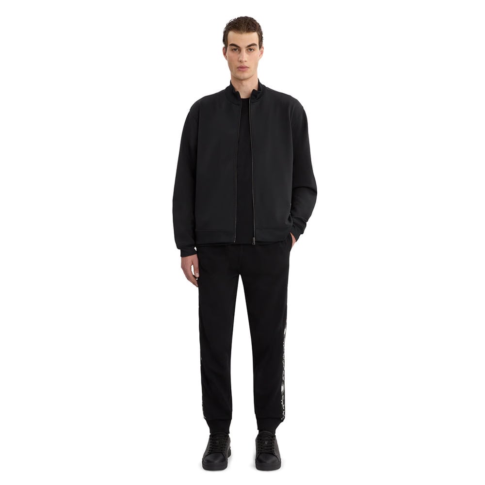 Qasimi Side Tape Track Jacket - Black