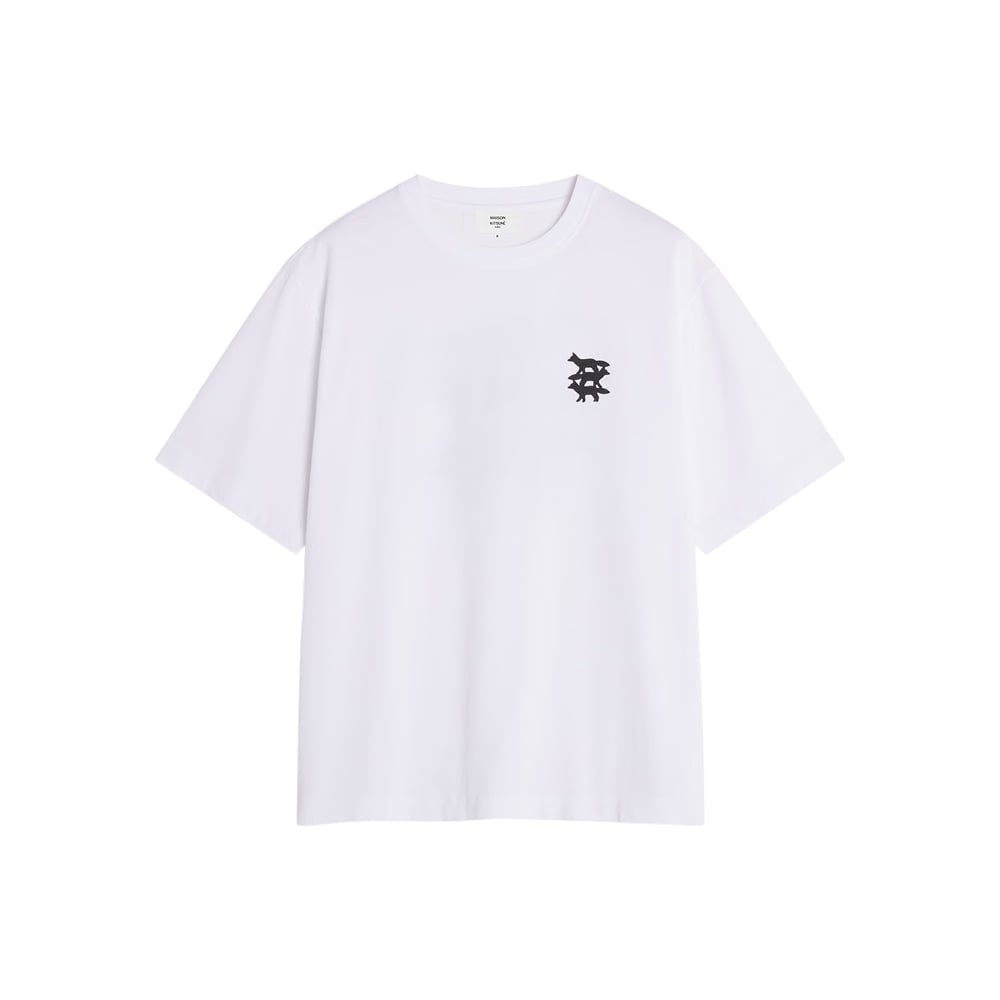 Maison Kitsuné Stunt Fox Oversize T-Shirt - White