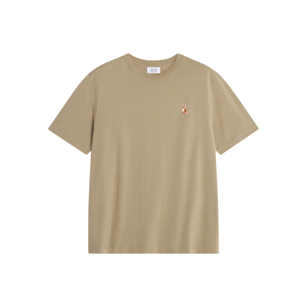 Maison Kitsuné Standing Fox Comfort T-Shirt - Beige