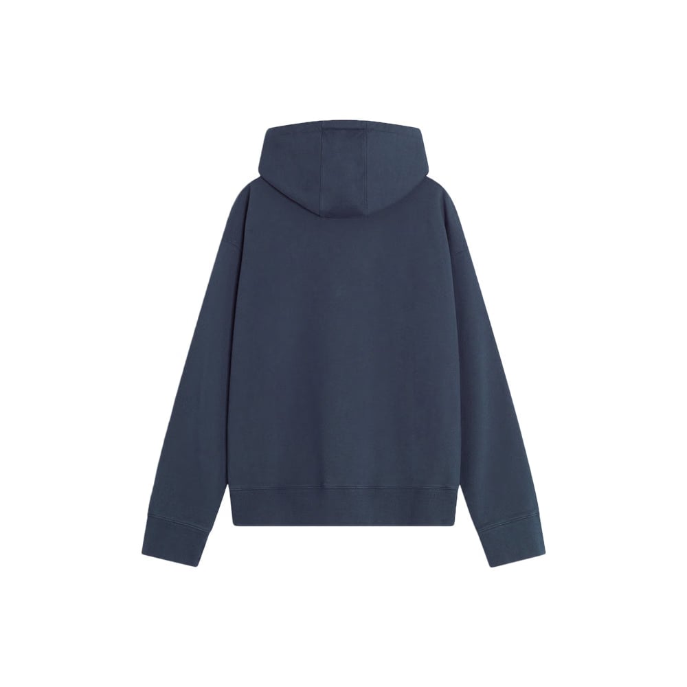 Maison Kitsuné Dressed Fox Oversize Hoodie Dress - Blues