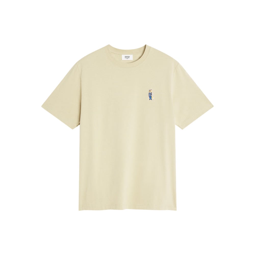 Maison Kitsuné Dressed Fox Comfort T-Shirt - Beige