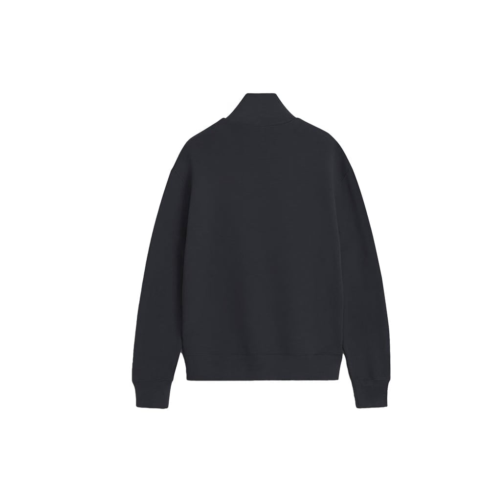 Maison Kitsuné Double Bold Fox Head Half Zip Comfort Sweatshirt - Anthracite
