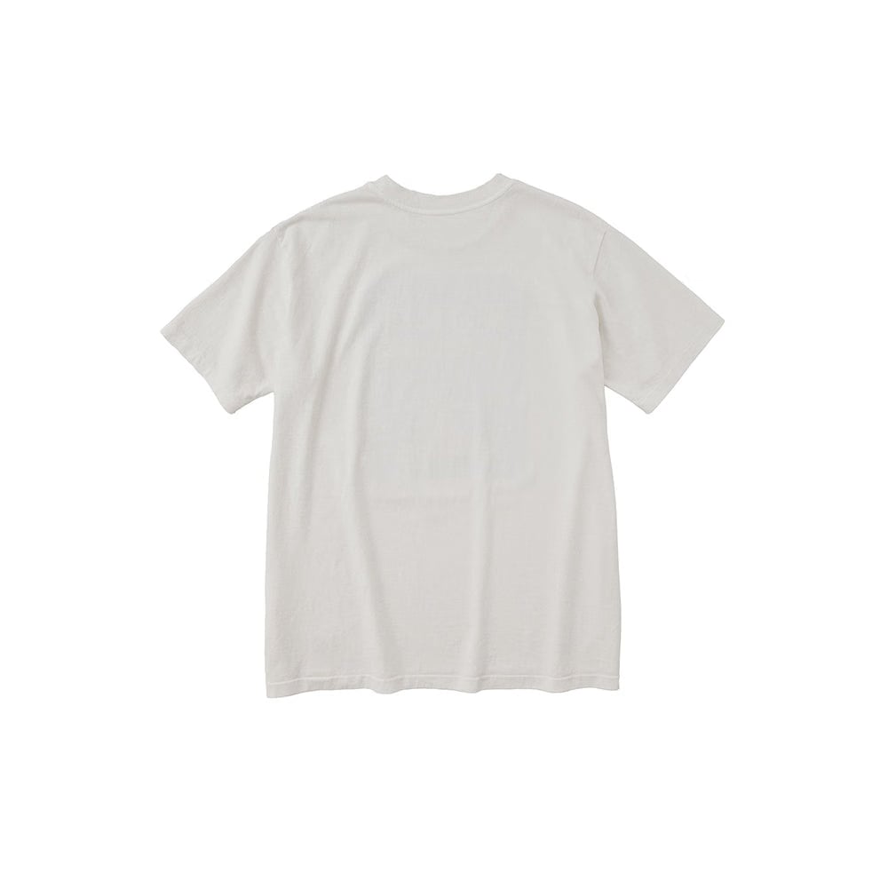 Maison Kitsuné Kuro x Maison Kitsuné Tokyo-Paris Crossroads Vintage Wash T-Shirt - Ecru
