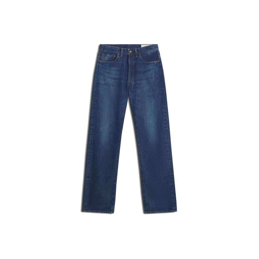 Maison Kitsuné Kuro x Maison Kitsuné Selvedge Voyage Denim Pants - Faded Indigo