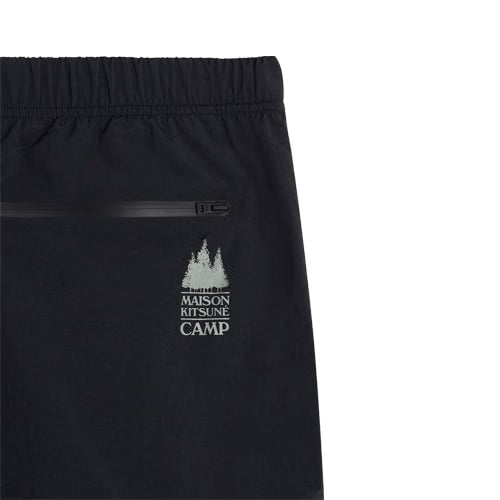 Maison Kitsuné Belted Technical Shorts - Black