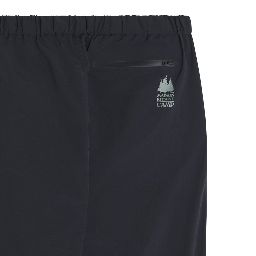 Maison Kitsuné Belted Technical Pants - Black