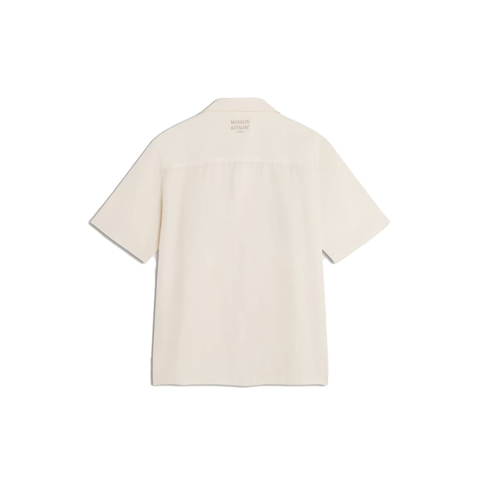 Maison Kitsuné Parisian Monuments Resort Shirt - Clay