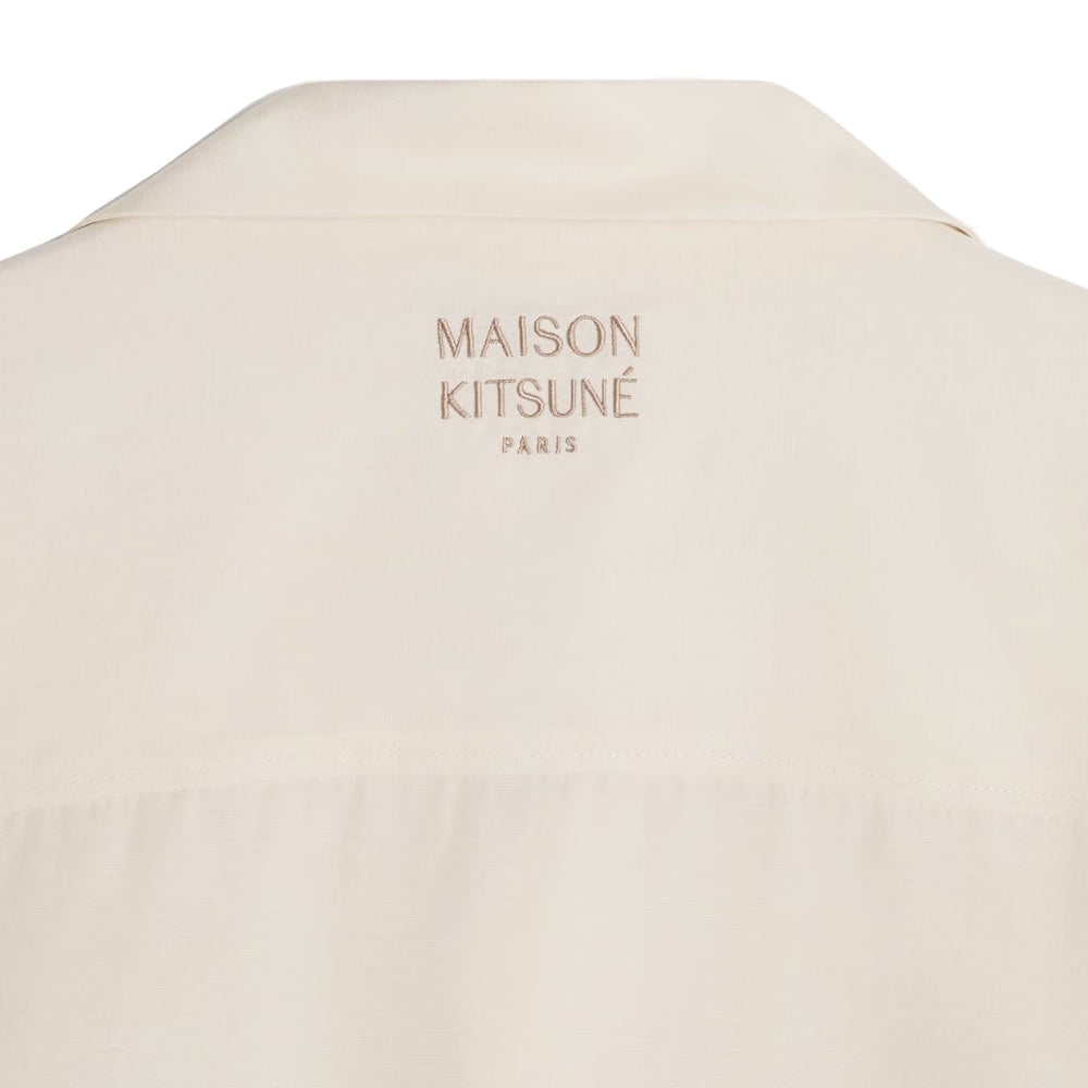 Maison Kitsuné Parisian Monuments Resort Shirt - Clay