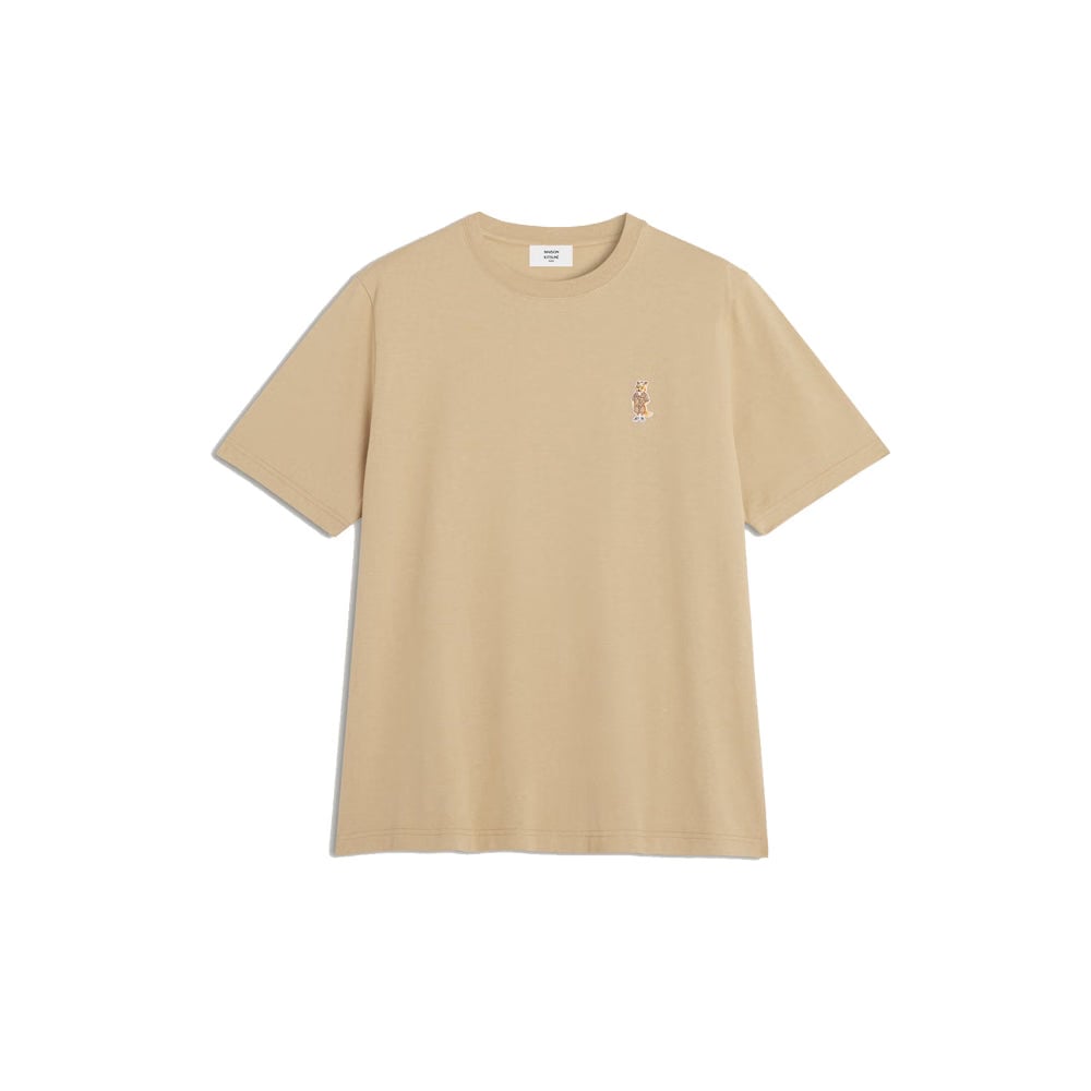 Maison Kitsuné Dressed Fox Comfort T-Shirt - Roasted Almond