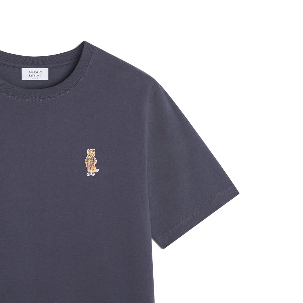 Maison Kitsuné Dressed Fox Comfort T-Shirt - Shadow Blue