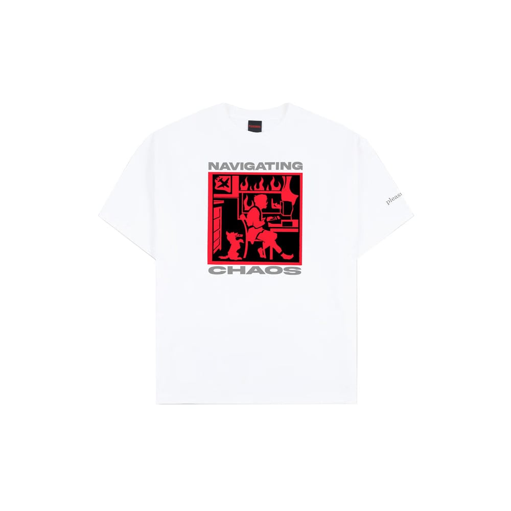 Pleasures Navigate T-Shirt - White
