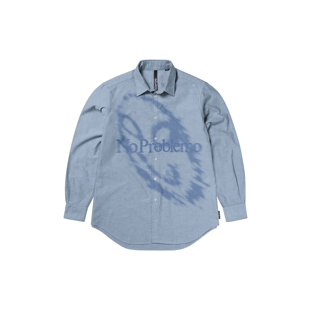 NO PROBLEMO Smile Away LS Shirt - Blue