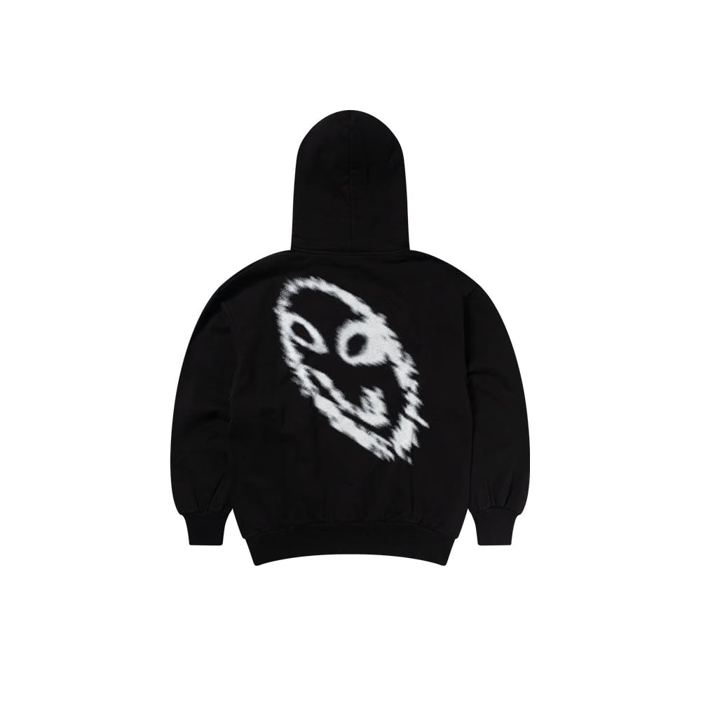 NO PROBLEMO Smile Away Hoodie - Black