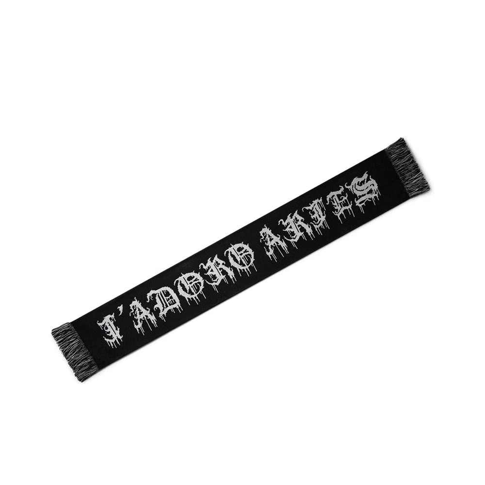 Aries J'Adoro Column Scarf - Black