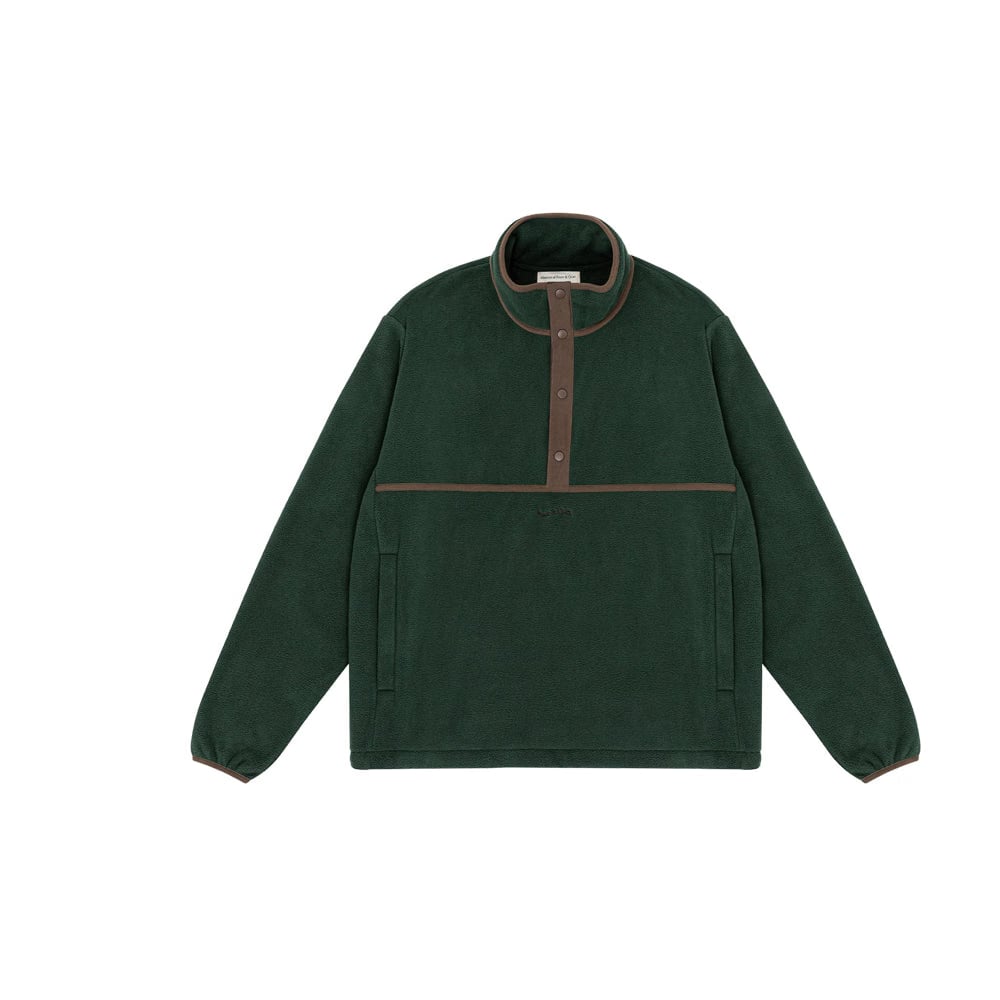 Museum of Peace & Quiet Wordmark Sherpa Work Jacket - Forest