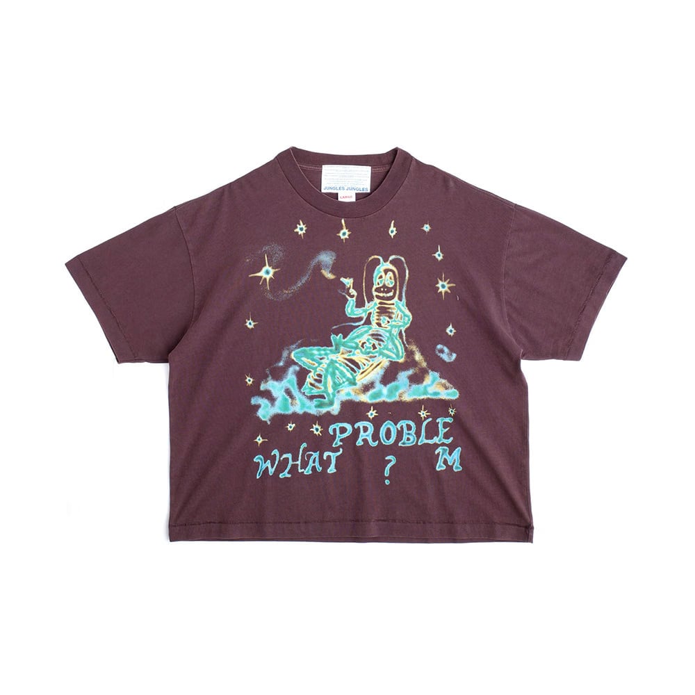 jungles What Problem? Tee - Vintage Brown