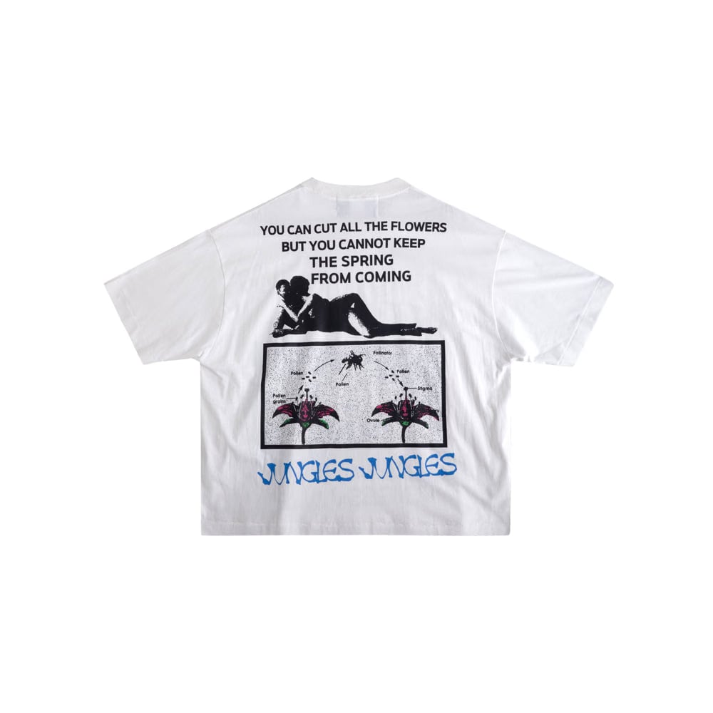 jungles Meditation SS Tee - White