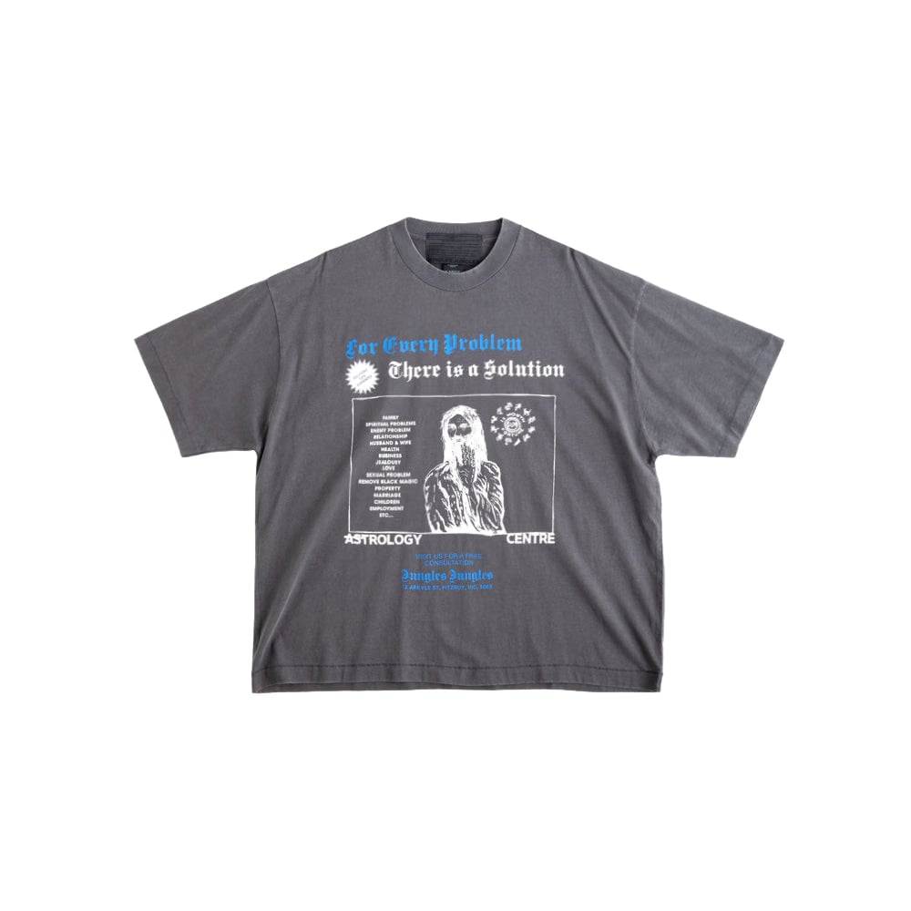 jungles For Every Problem SS Tee - Vintage Blue