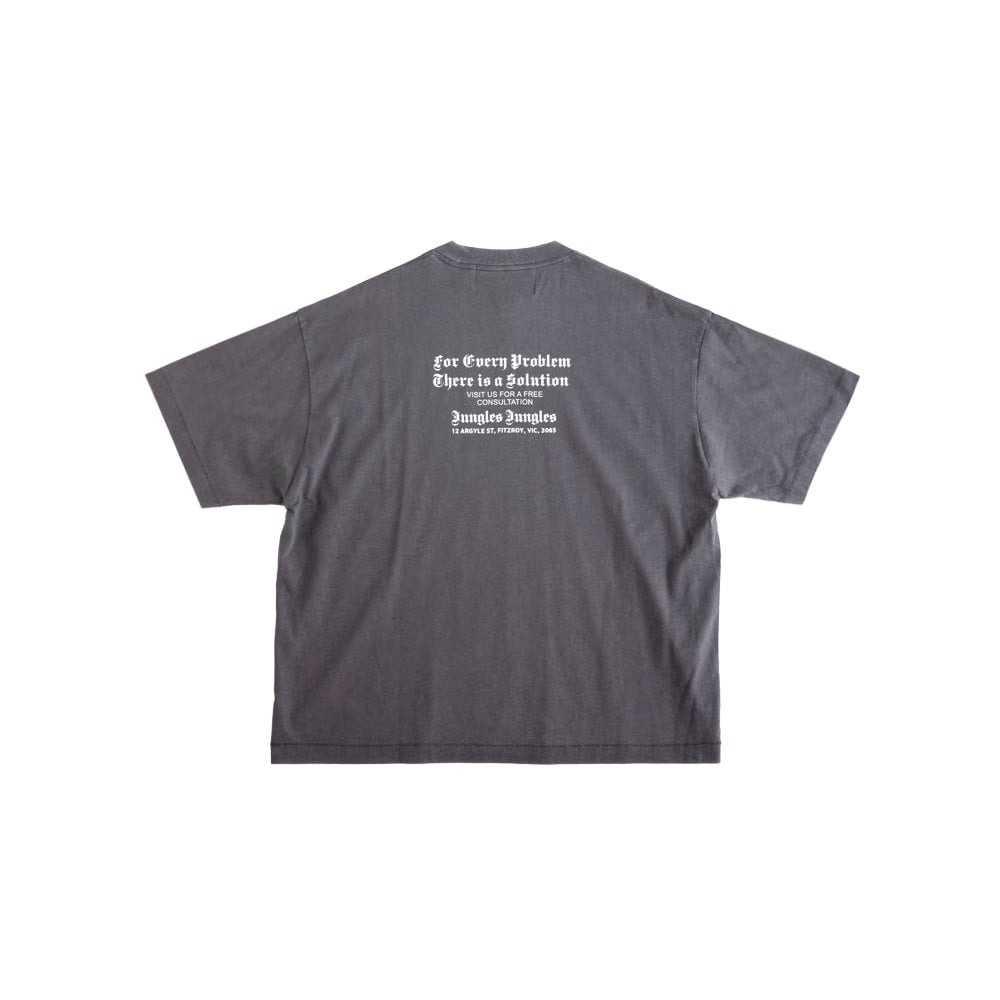 jungles For Every Problem SS Tee - Vintage Blue