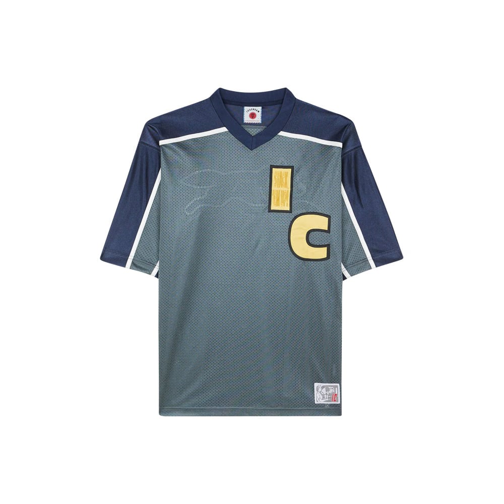 Icecream Stack Em Up Football Shirt - Grey/Navy