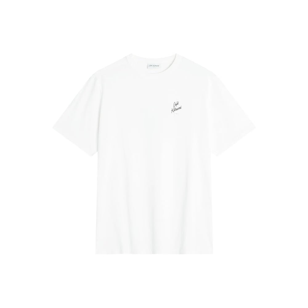CAFÉ KITSUNÉ Cappuccino Relax T-Shirt - Tapioca