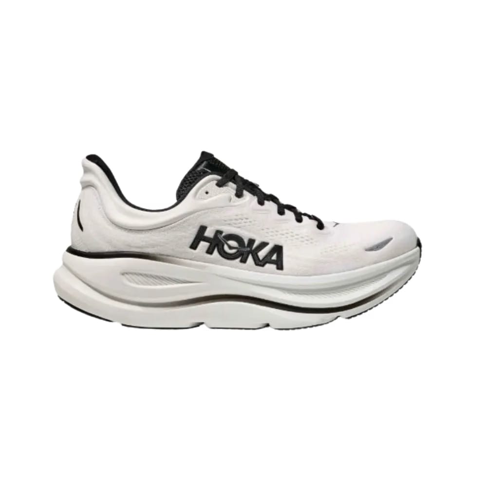 Hoka Bondi 9 White And Black