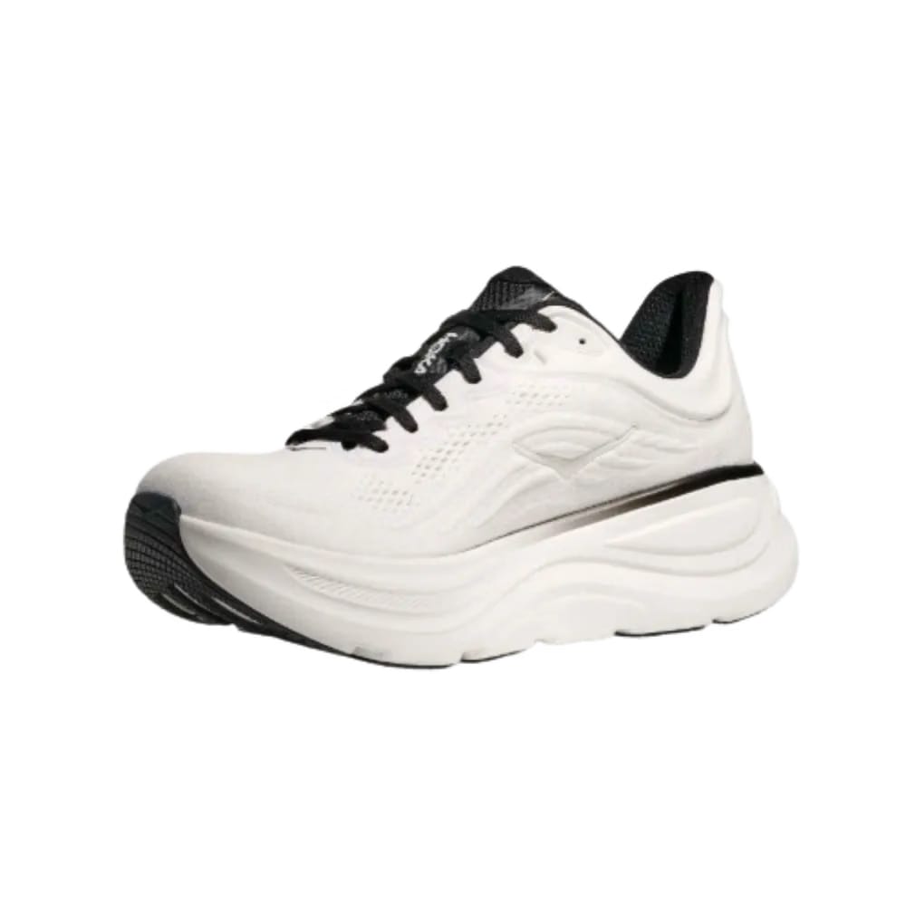 Hoka Bondi 9 White And Black