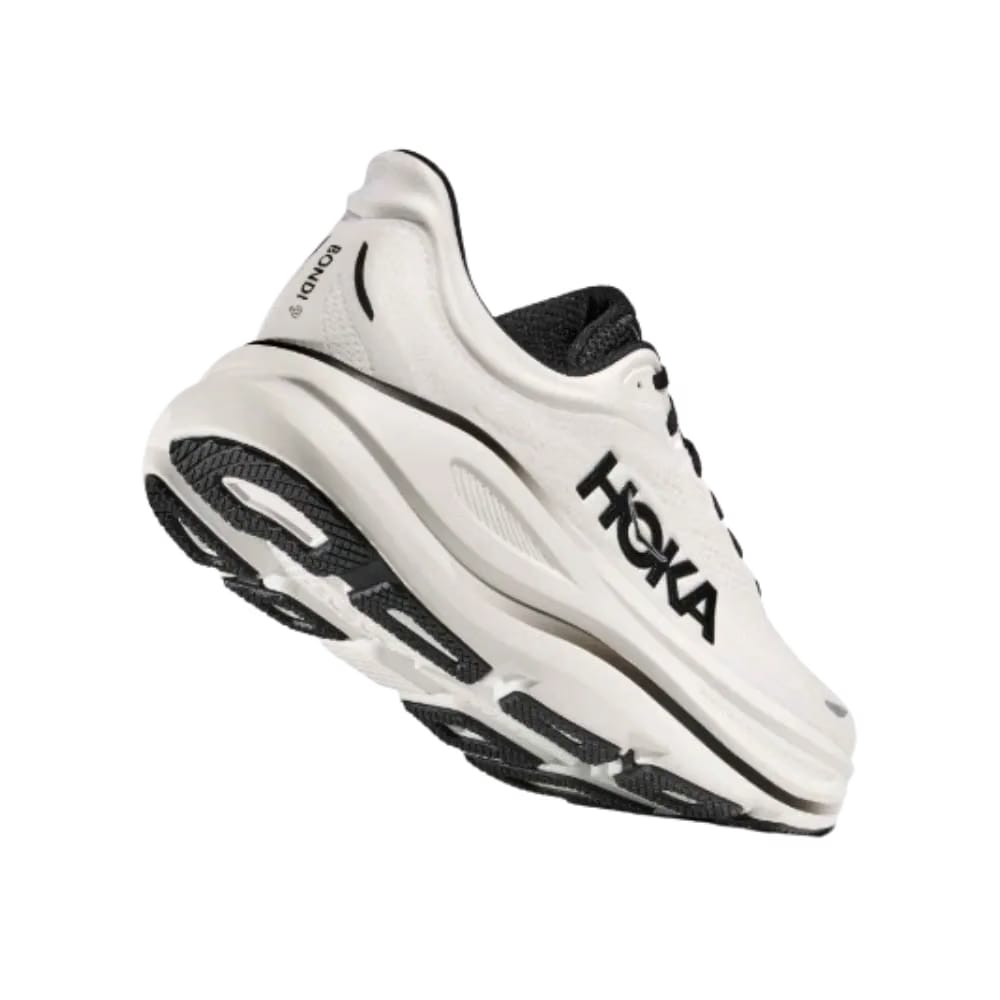 Hoka Bondi 9 White And Black