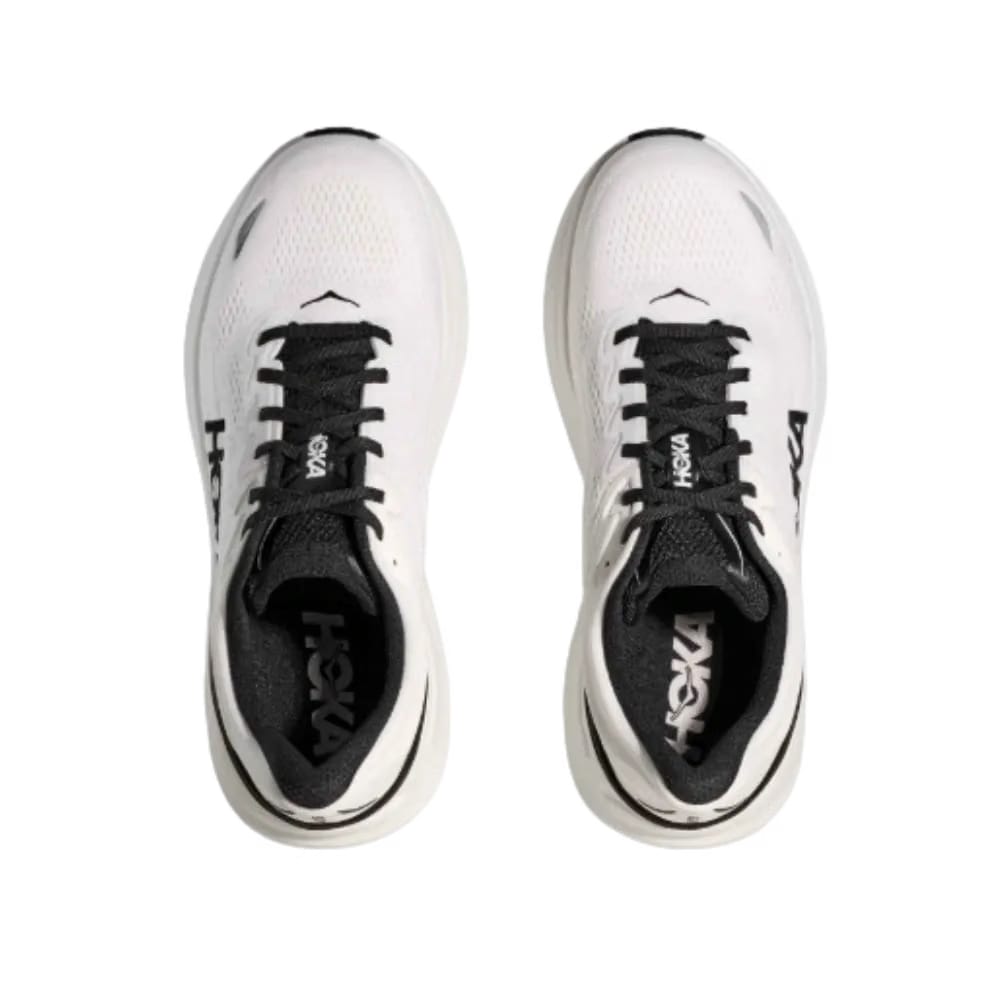 Hoka Bondi 9 White And Black