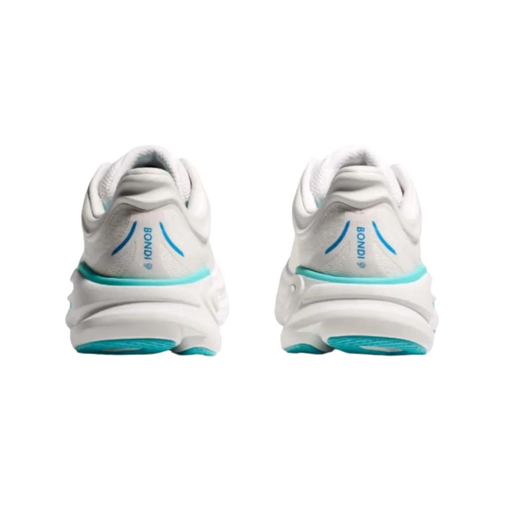 Hoka Bondi 9 White And Blue