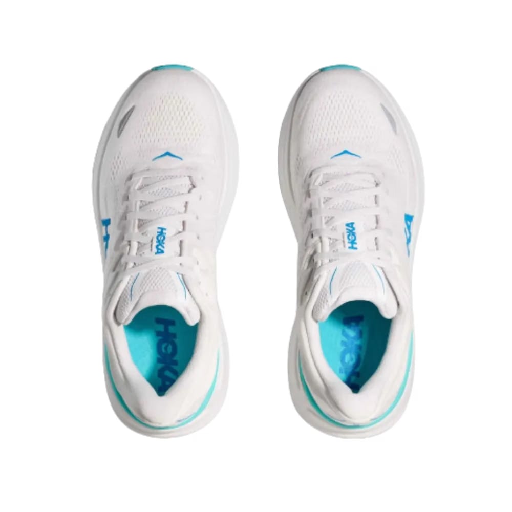 Hoka Bondi 9 White And Blue
