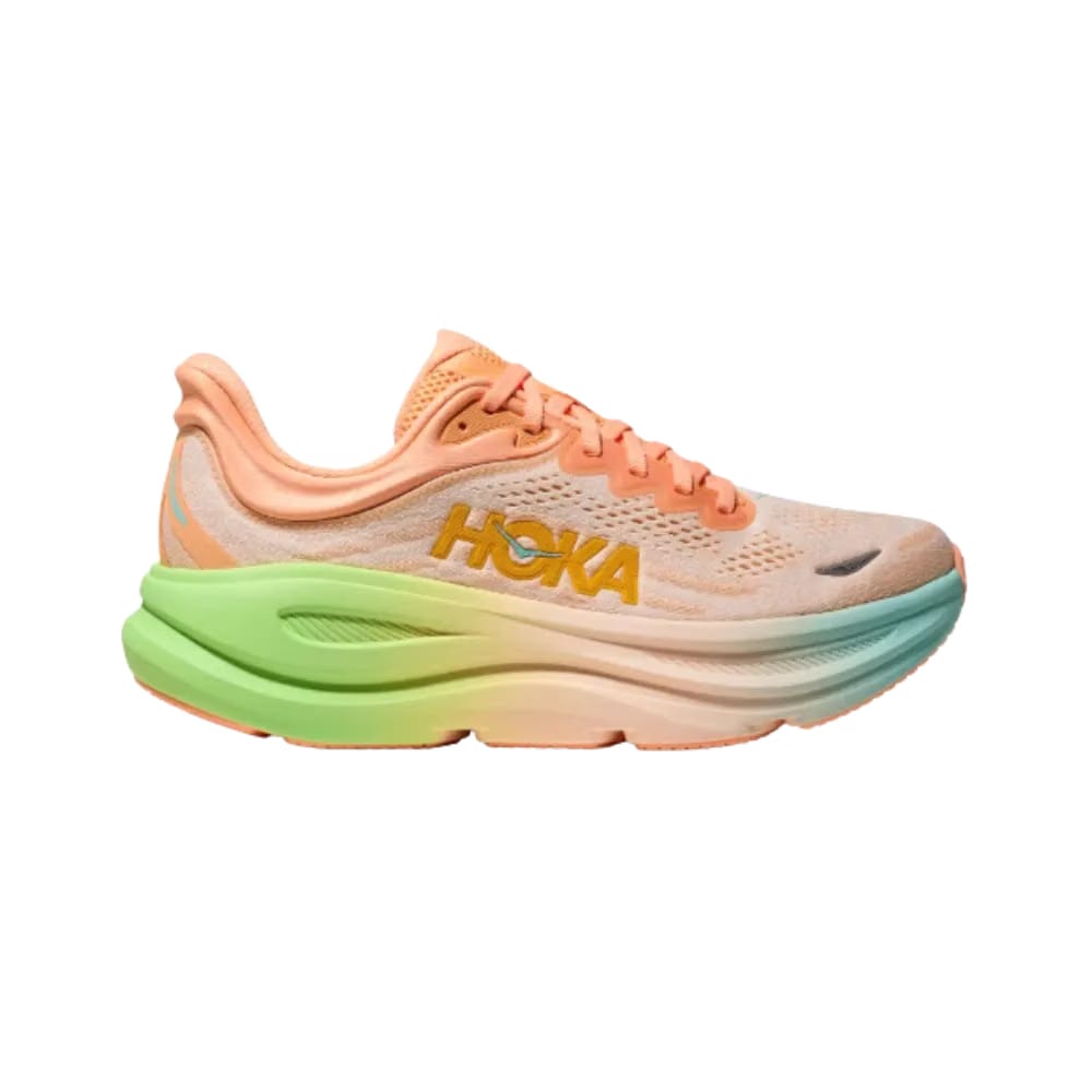 Hoka Bondi 9 frost / pale tangerine